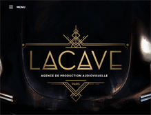 Tablet Screenshot of lacaveparis.com